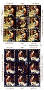 Emisiune de marci postale dedicata Nasterii Domnului