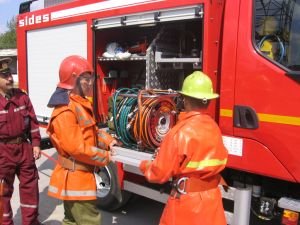 Biserica baptista din Ostrovul Corbului, Mehedinti a ars