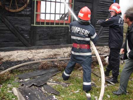Biserica Penticostala din Stramba-Bistrita a ars