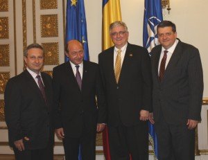 Delegatie baptista la Presedintele Traian Basescu