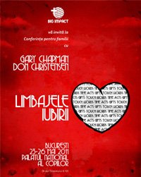 Conferinta cu Gary Chapman la Bucuresti