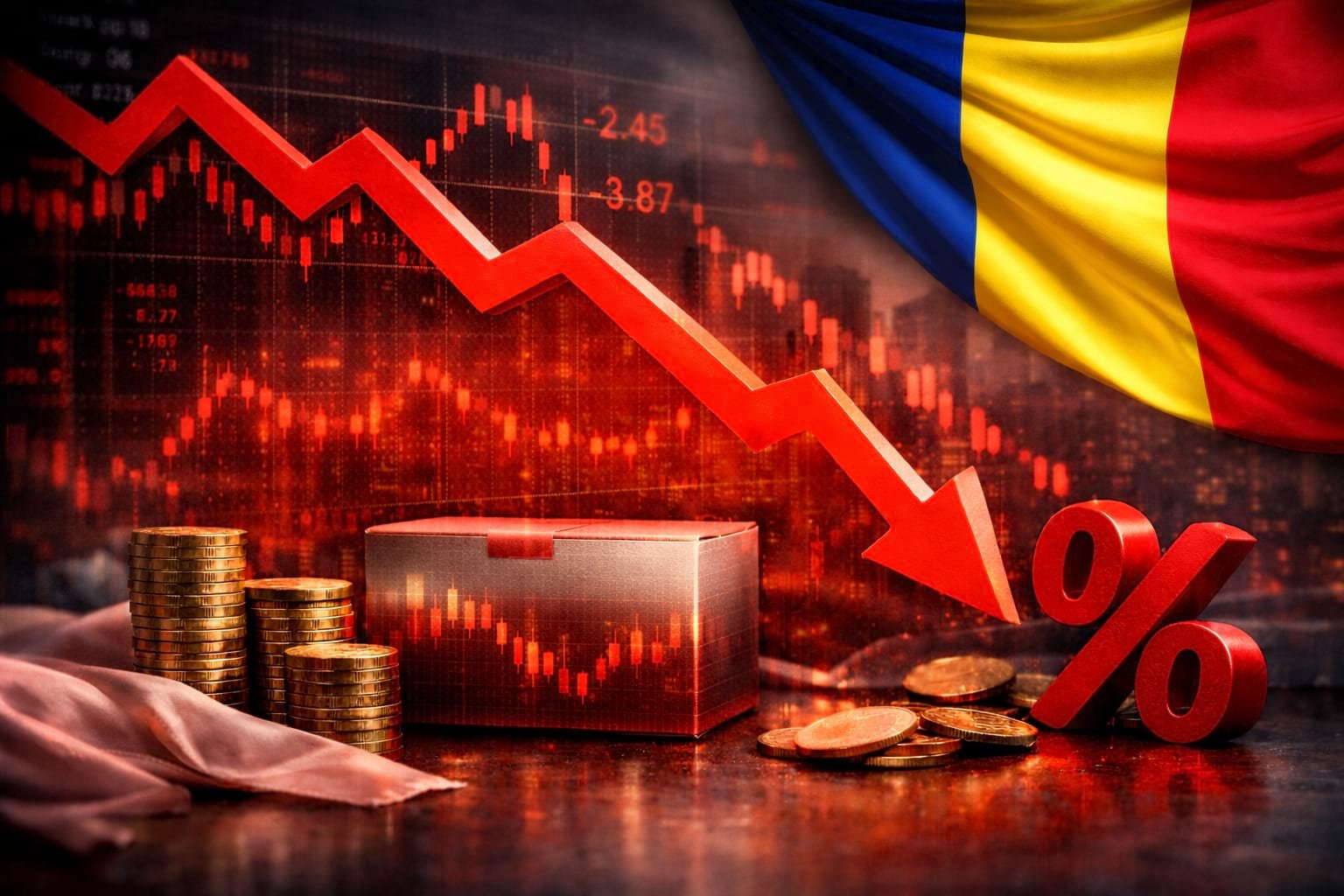 România e în recesiune economică