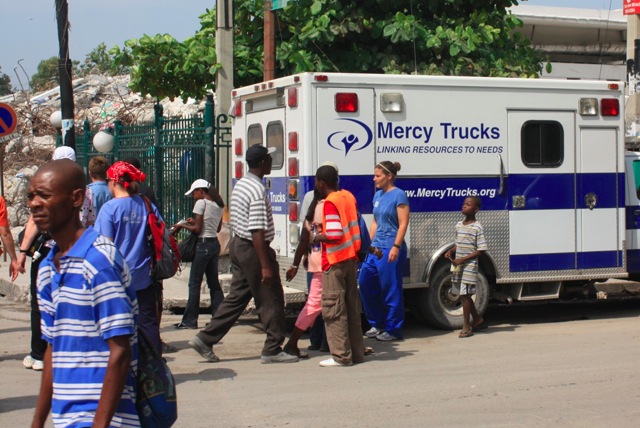 Mercy Trucks in HAITI