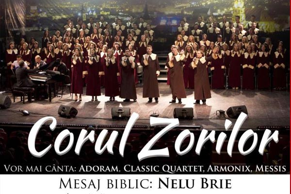 Corul Zorilor in concert la Bucuresti si Alba Iulia